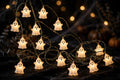 Spooky Ghost LED String Lights